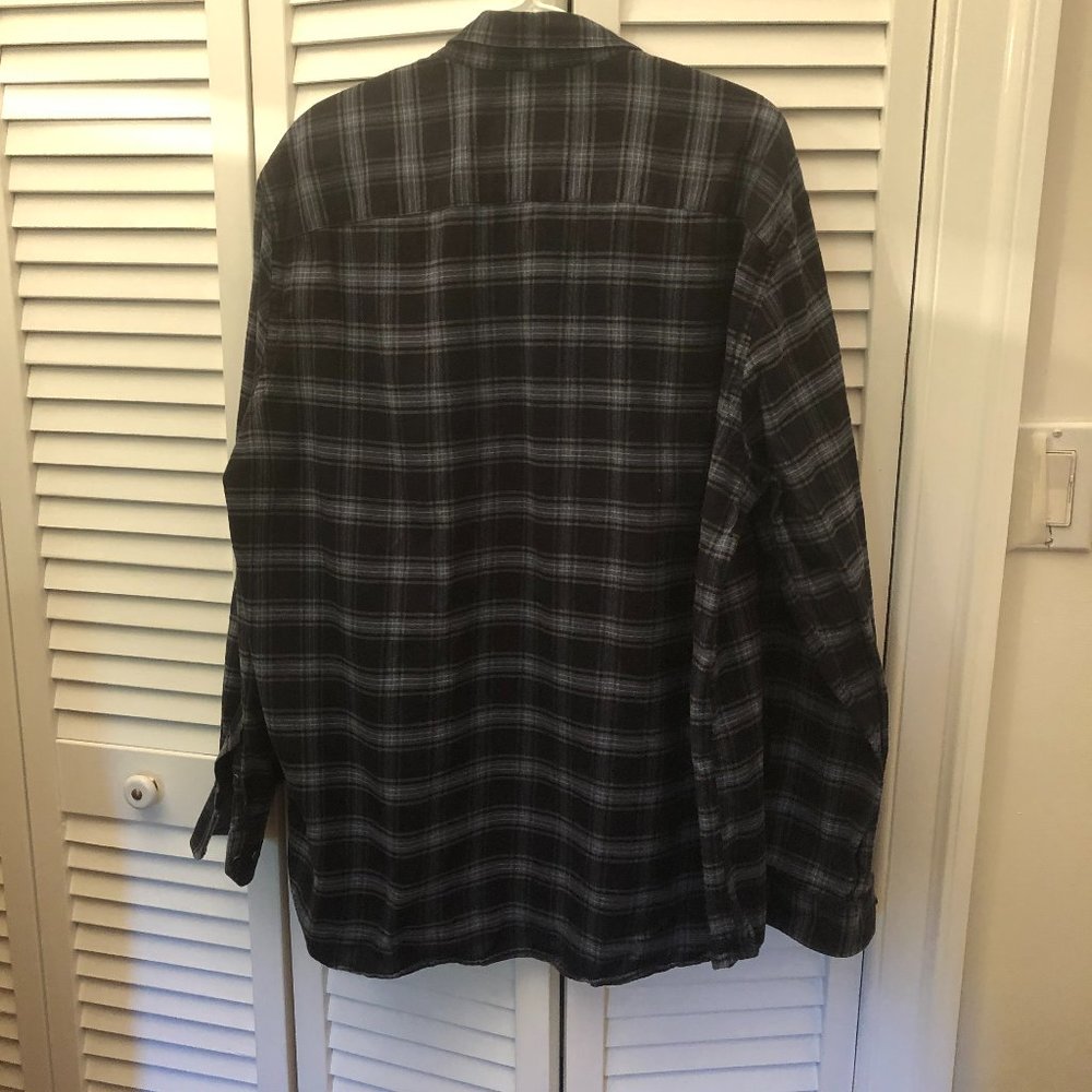 Jonston & Murphy men long sleeve shirt, blue navy - Picture 7 of 9